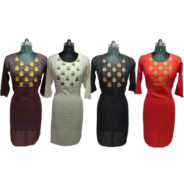 4 Party Wear Kurtis For Women